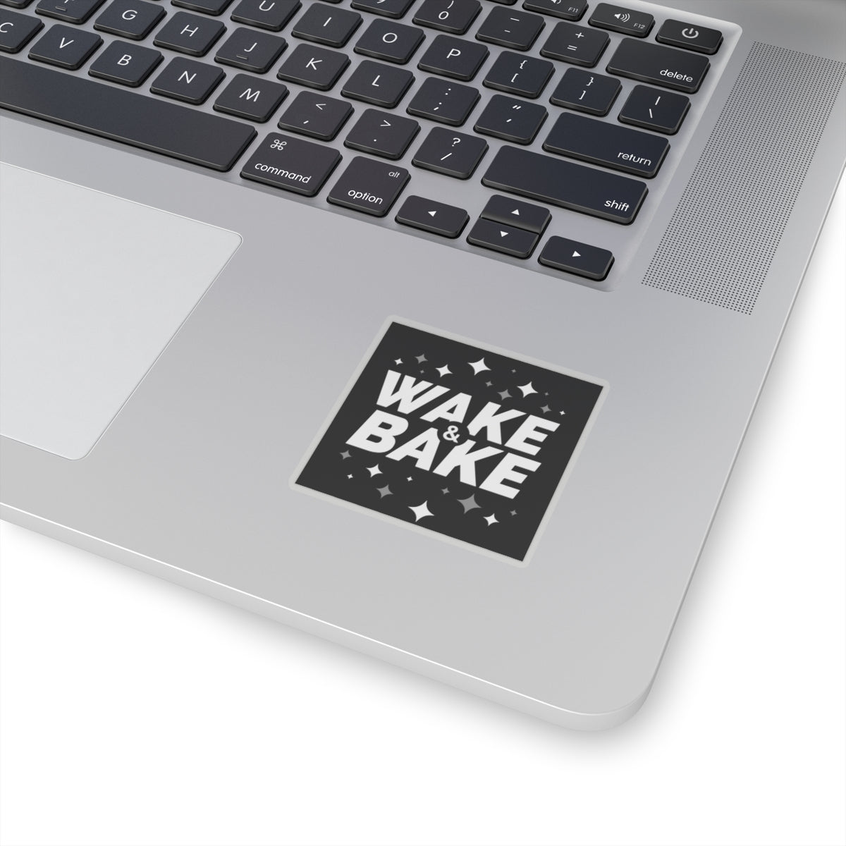 "Wake and Bake" Cut Stickers