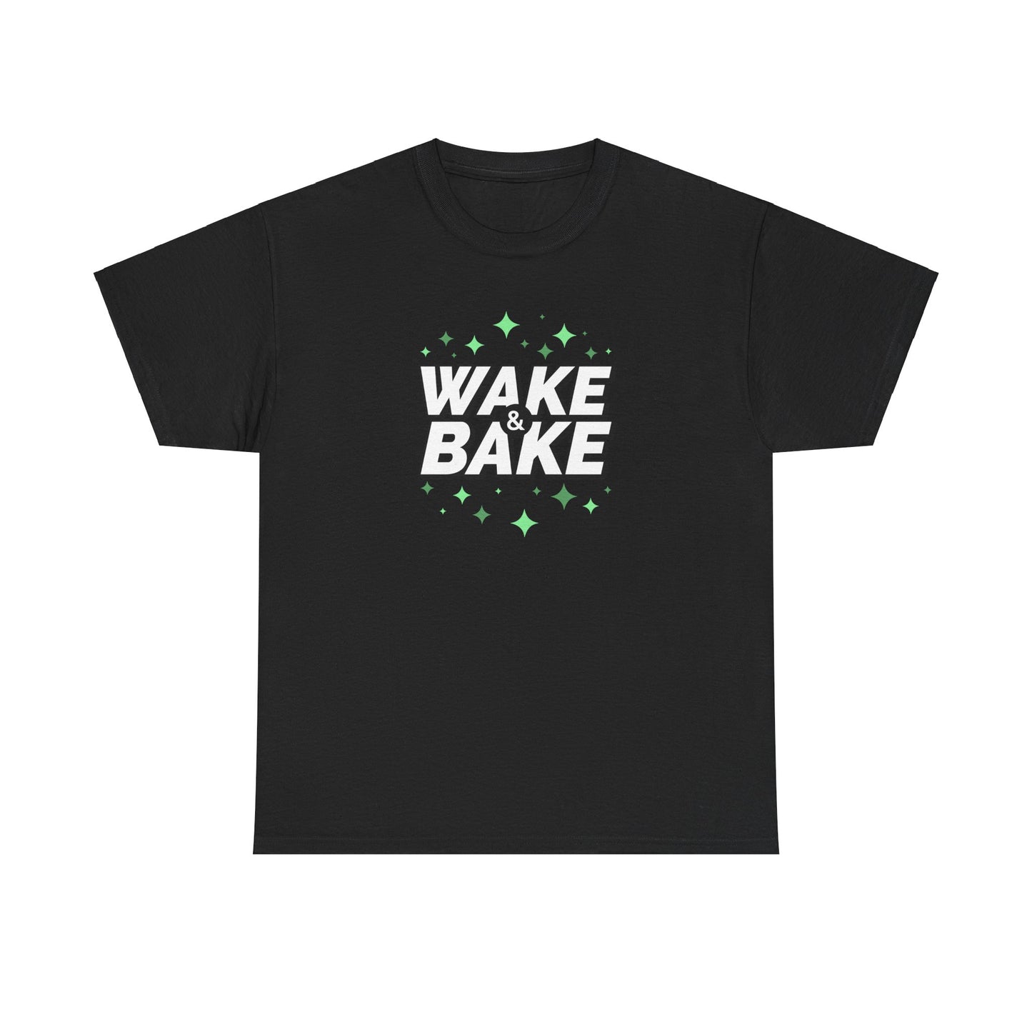 "Wake & Bake" Unisex Heavy Cotton Tee
