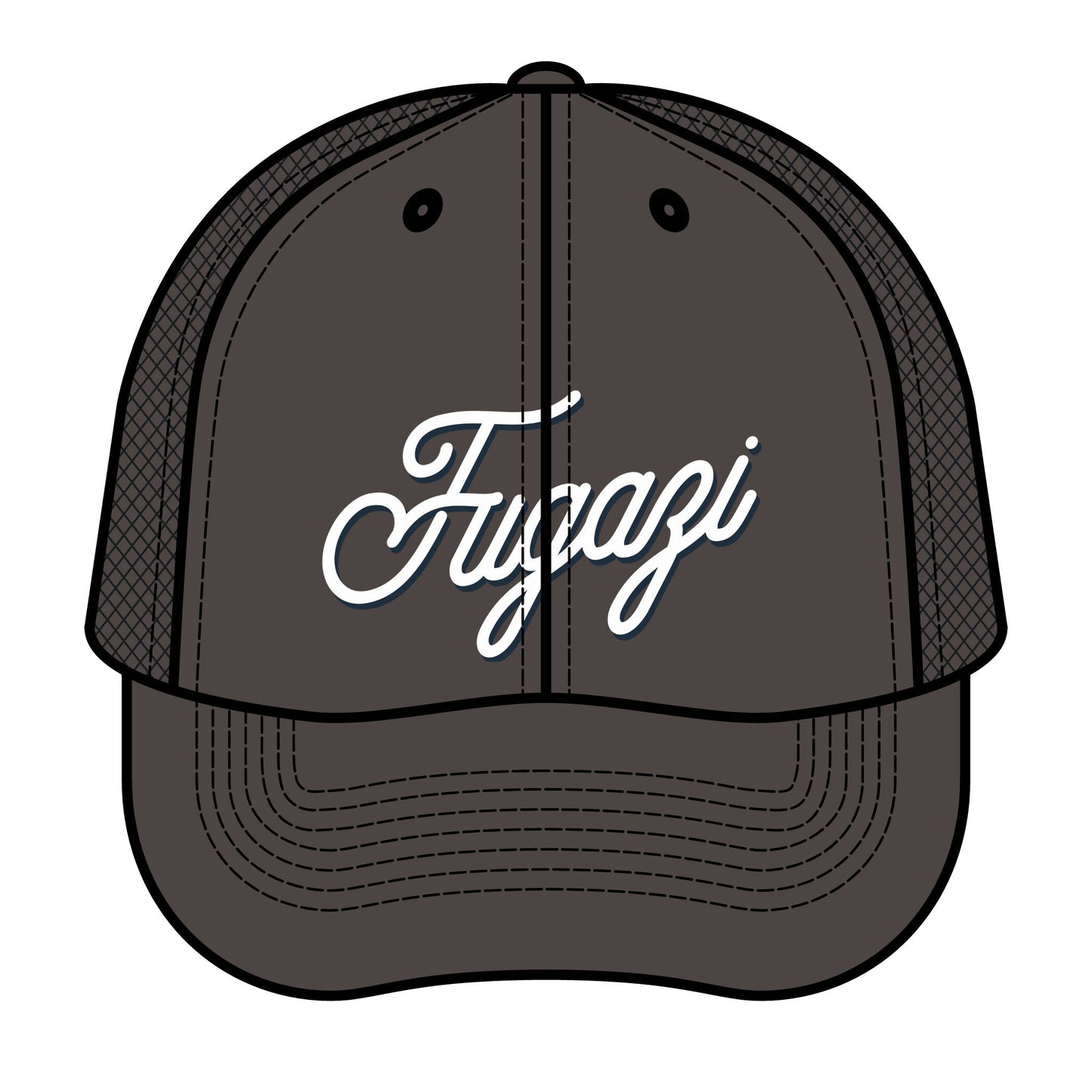 "Fugazi" Trucker Retro Hat