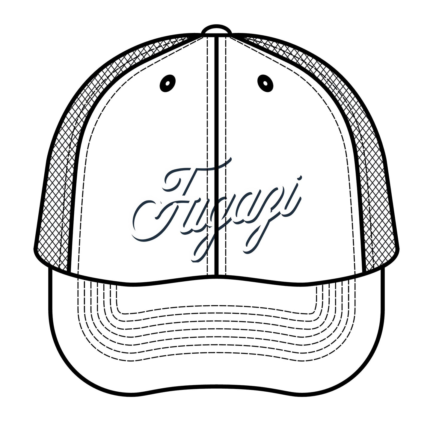 "Fugazi" Trucker Retro Hat