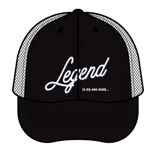 Legend in my own mind. Trucker Retro Hat